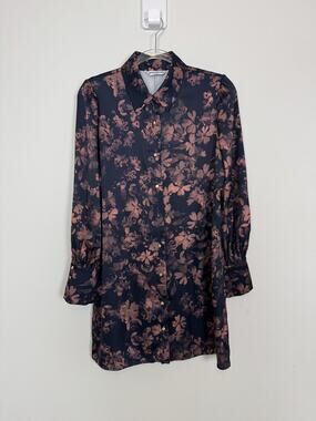 amanda uprichard long sleeve roma dress Amanda Uprichard Long Sleeve Roma Dress In Ansella Burnout